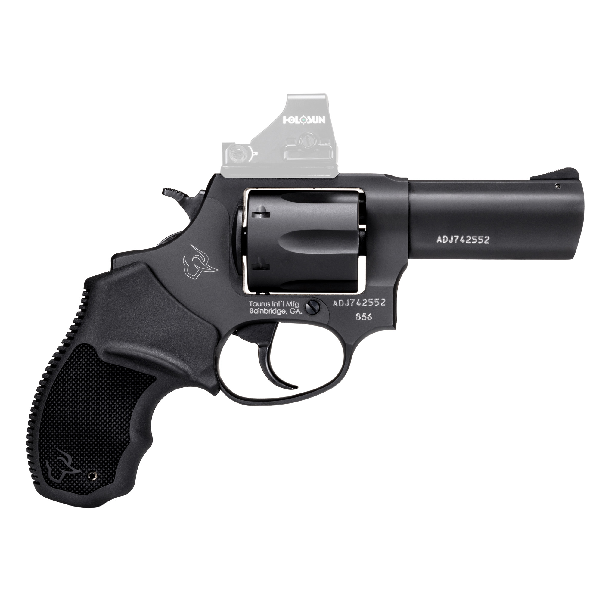 Taurus 856 TORO Revolver - Black | 38 Spl +P | 3" Barrel | 6rd | Rubber Grip | Includes Optic Mount