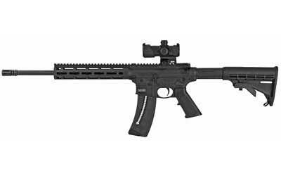 Smith and Wesson Mp15-22 Sport Optic Ready 22 Long Rifle 16.5in 25+1 Blued/Black