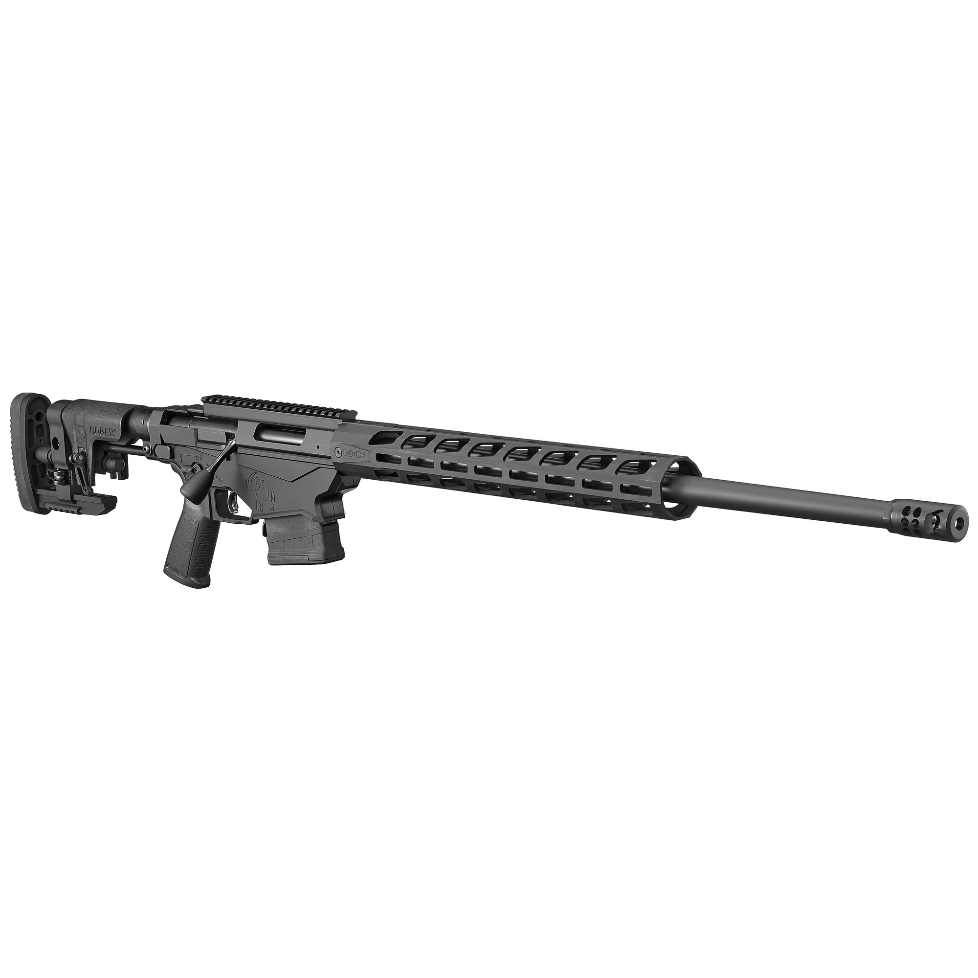 Ruger 18042 Precision  6.5 PRC 8+1 26" Heavy Contour Barrel With Hybrid Muzzle Break,  Type III Hard Coat Anodized Finish, Ruger Precision MSR Stock,   Optics Ready