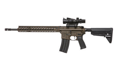 BCM Recce-16 KMR-A, 5.56x45 NATO, 16in. Barrel, 30rd, Forged Receivers, 13" KeyMod Handguard & Mod 0 Compensator - Bronze (NPN: 750790BRZ)