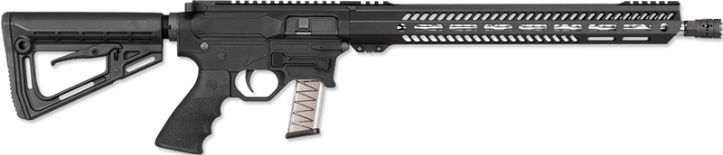 Rock River Arms BT91700V1 LAR-BT9G R9 Competition 9mm Luger 16" Stainless, Black, RRA NSP-2 Stock & Hogue Grip