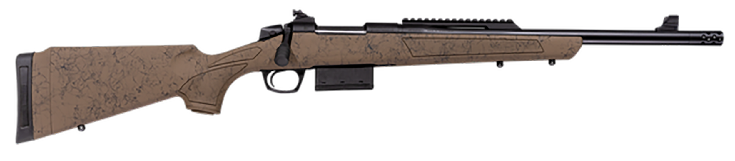 CVA Cascade SR-80 Scout Rifle 308 Win. 18 in. FDE w/ Black Webbing