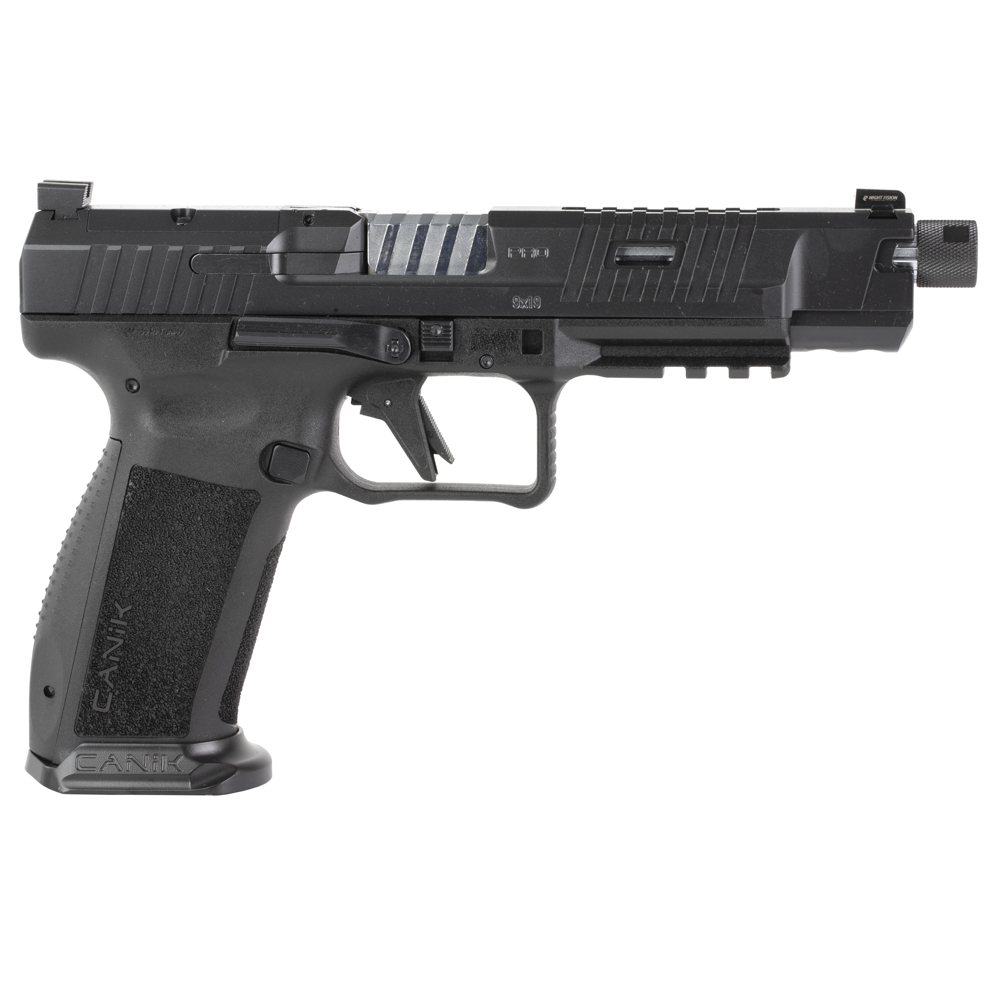 CANIK METE SFx PRO Pistol - Black | 9mm | 5.2" Barrel | 1 - 20rd & 1 - 18rd Mag | Full Accessory Kit