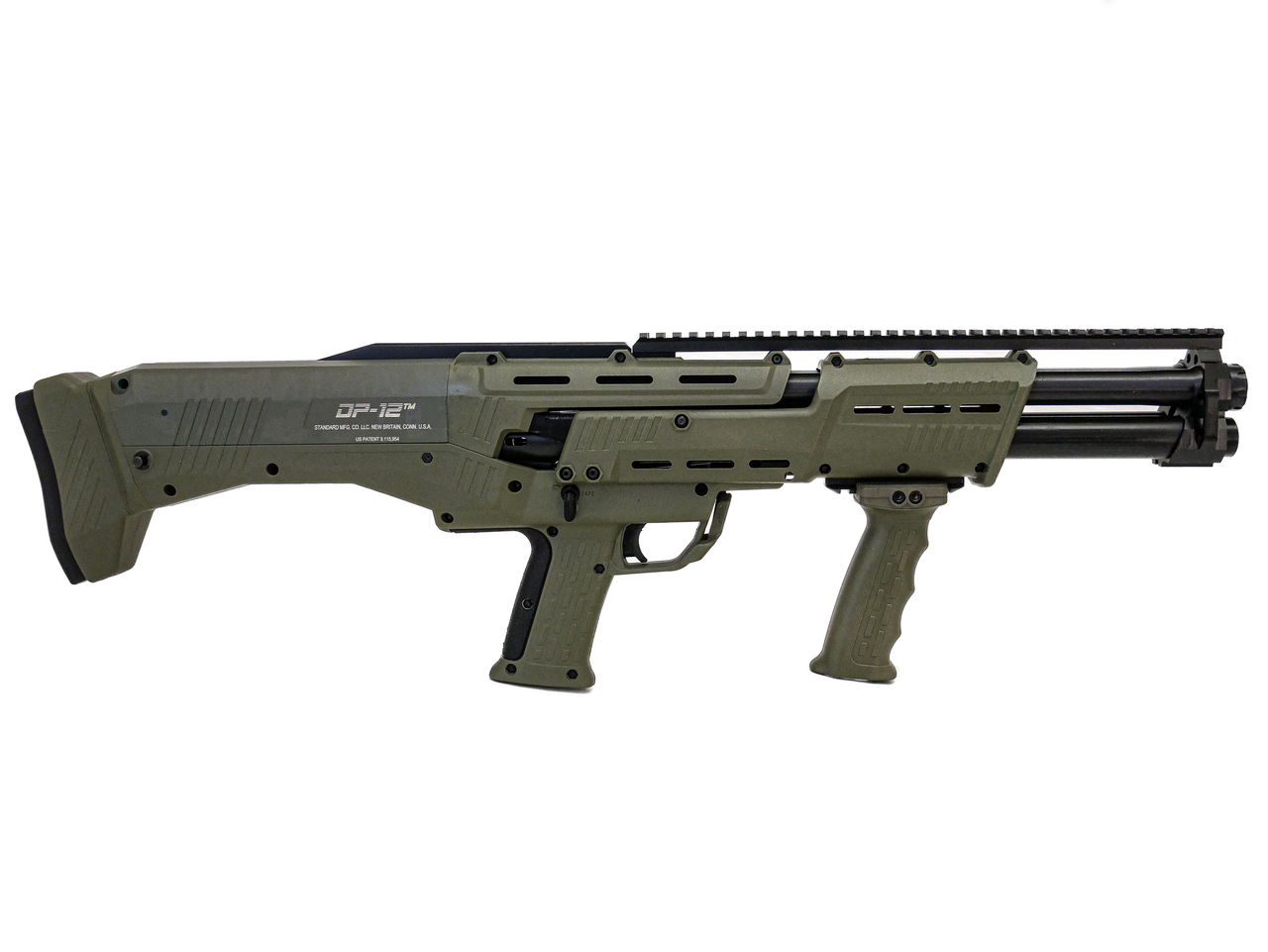Standard Manufacturing DP-12 12GA, 18.875in. Barrel, 7rd - OD Green