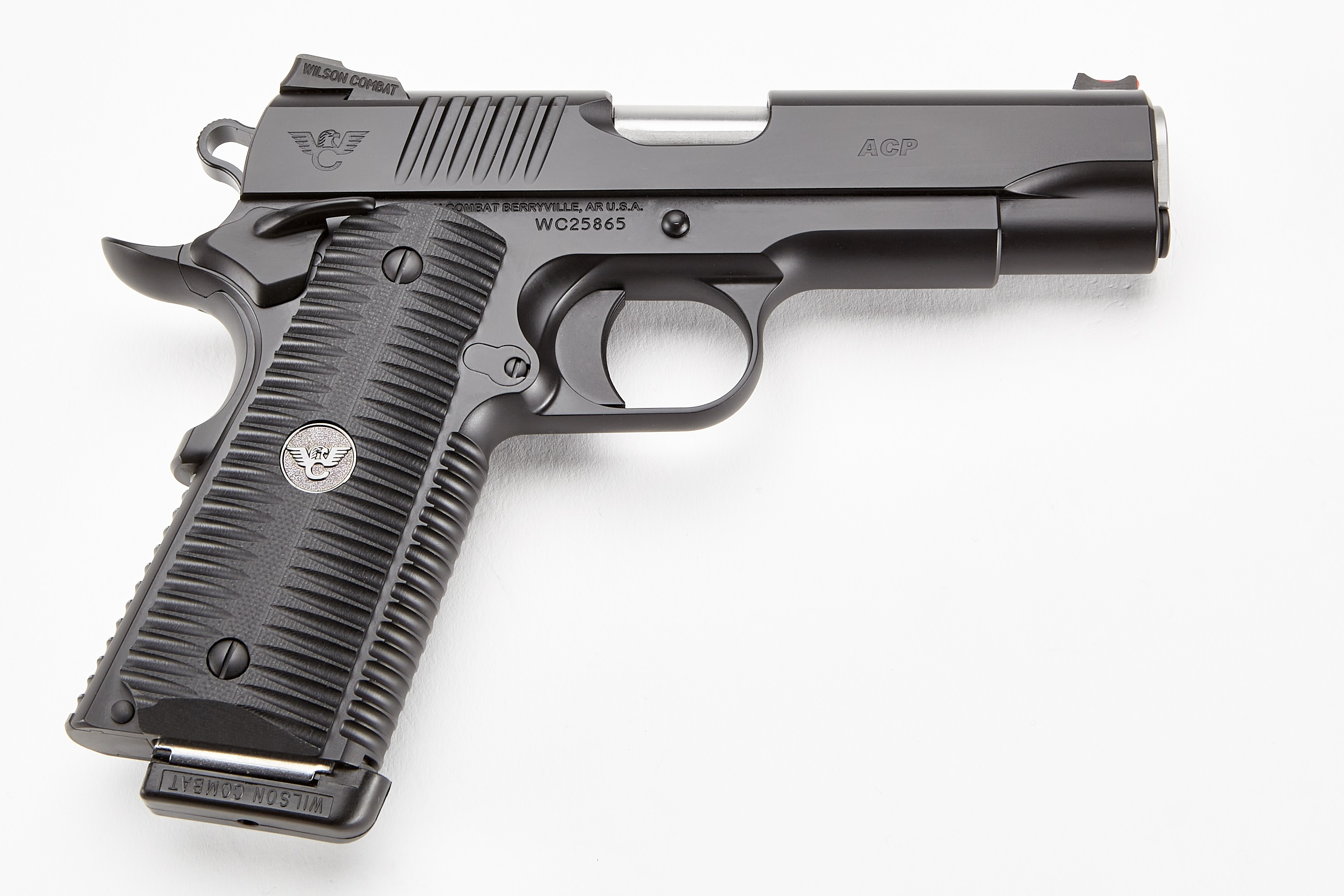Wilson Combat ACP Commander 45 ACP 4.25 Inch 8 Rounds Stainless Steel Ambidextrous Safety
