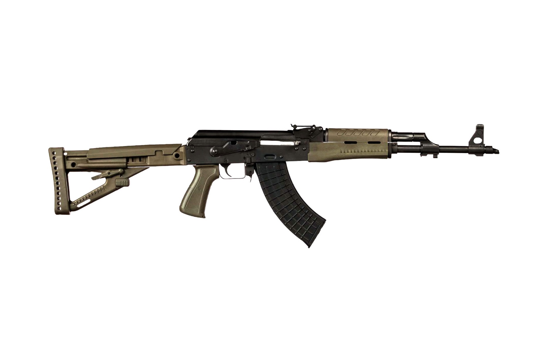 Zastava ZPAPM70 AK-47 7.62x39 16.3 Inch 30 Rounds OD Green