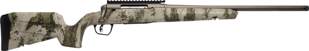 Savage Axis 2 Pro Woodland 350 Legend 18 in 4 Round Gun Metal Bronze Cerakote
