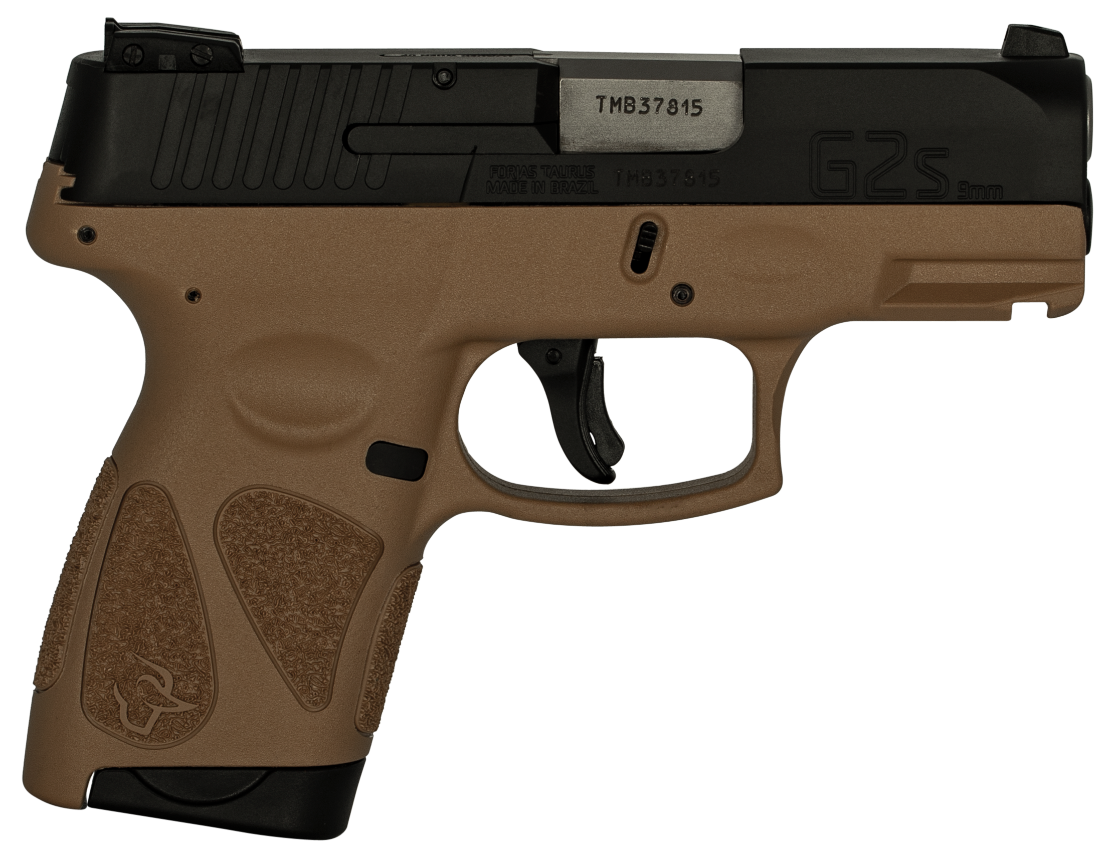 Taurus G2S 9mm Luger 3.26 Inch 7 Round Tan Polymer Frame Matte Finish