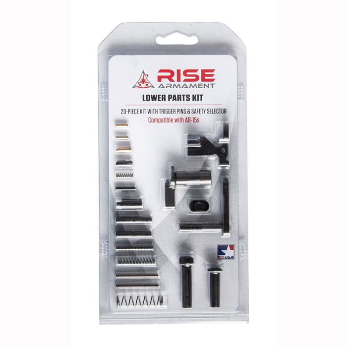 Rise Armament 12003 Lower Parts Kit No Fire Control Group for AR-15