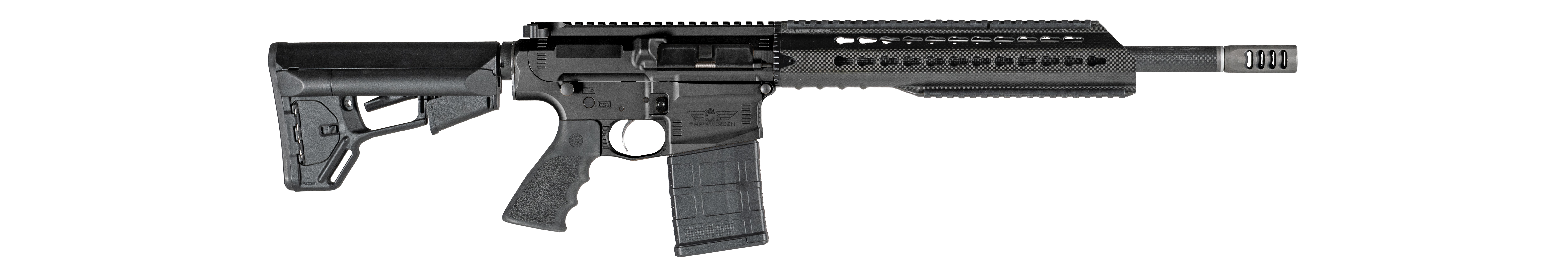 Christensen Arms CA101541156435 CA-10 DMR  308 Win 20+1 18" Barrel, Tungsten Gray Cerakote Metal Finish, Black Adjustable Magpul STR Stock, Black Polymer Grip