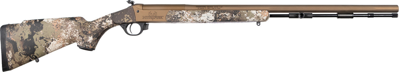 Traditions NitroFire with VAPR Twist Veil Wideland .50 cal 26 in. Burnt Bronze Cerakote