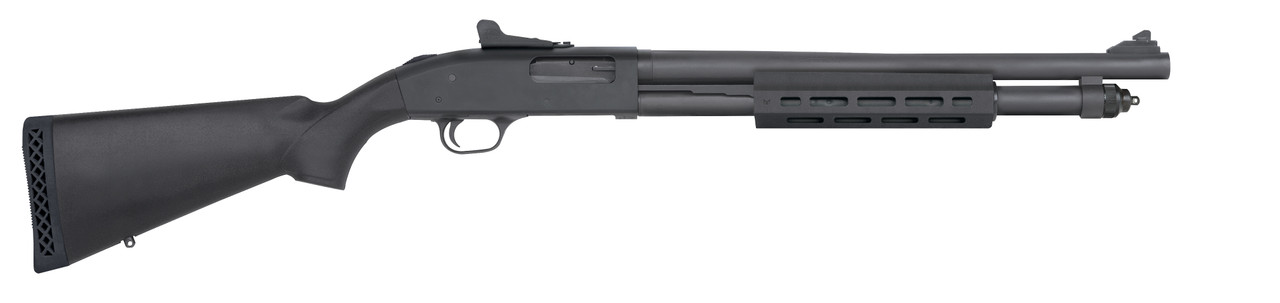 Mossberg 590A1 M-Lok Shotgun 12 ga. 18.5 in. Synthetic Black 3 in Ghost Ring RH