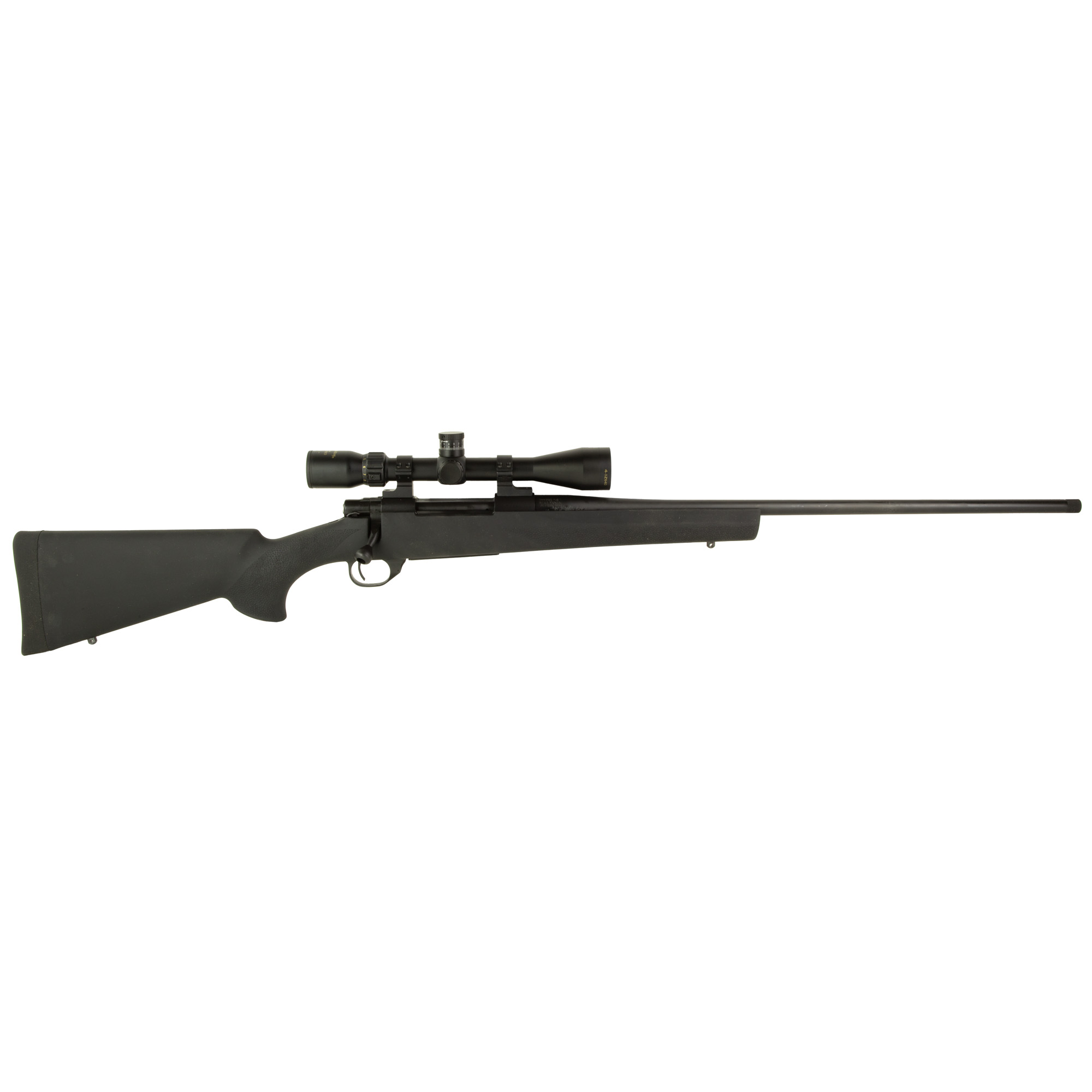 Howa HGP27MMPRCB M1500 Gamepro Gen2 7mm PRC 5+1 22", Blued Barrel/Rec, Black Fixed Hogue Pillar-Bedded Overmolded Stock, Includes Nikko Stirling 4-12x40mm Scope