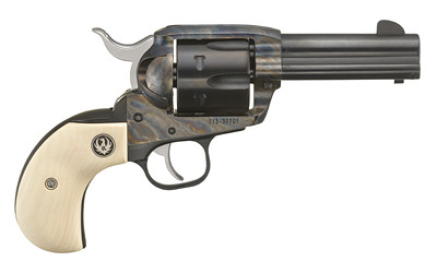 Ruger Vaquero Birdshead 357 Magnum 3.75 Inch 6 Rounds Case Colored Ivory Grips