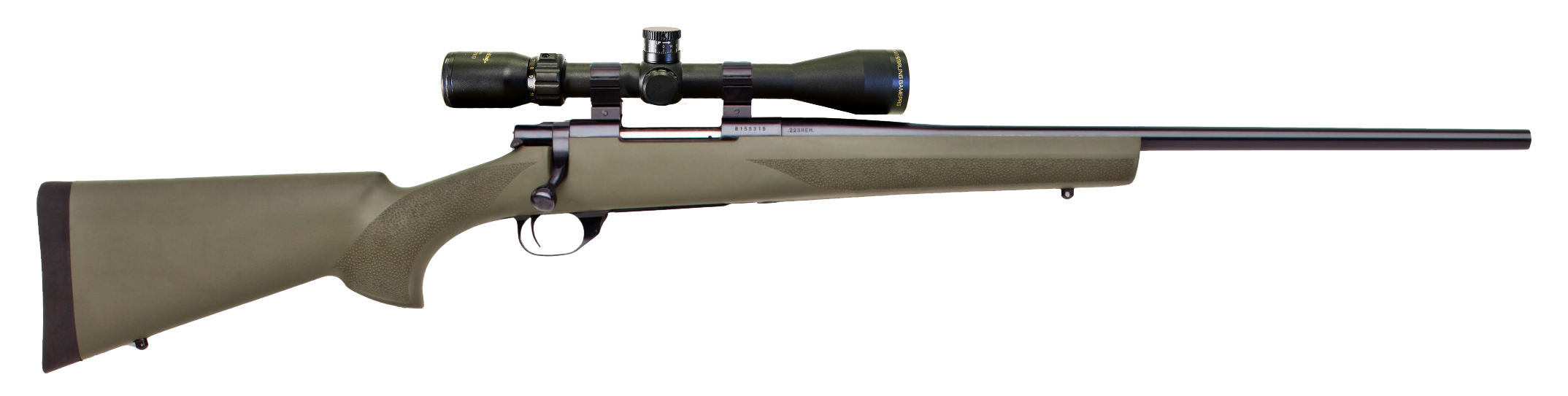 Howa HGP23006G M1500 Gamepro Gen2 30-06 Springfield 5+1 22" Barrel, Blued Barrel/Rec, Green Hogue Stock Includes Nikko Stirling GamePro 3-10x44mm Scope