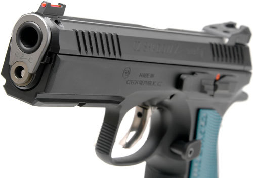 CZ Shadow 2 Accu 9mm Luger 4.89in Barrel 17 Rounds Blue Grips
