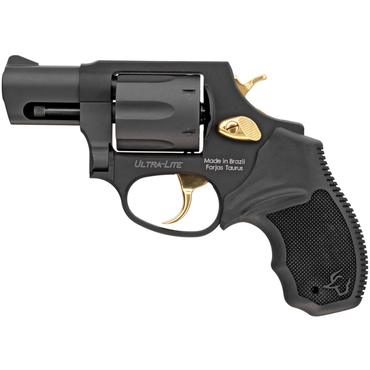 Taurus, 856 Ultra-Lite, .38 Special +P, 2 inch, 6 rounds, Matte Black and Gold