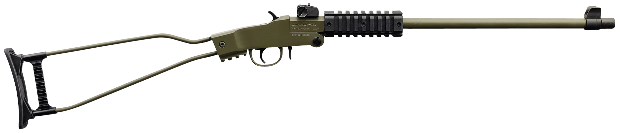 Chiappa Firearms Little Badger 22 Long Rifle 16.5" Single Shot OD Green