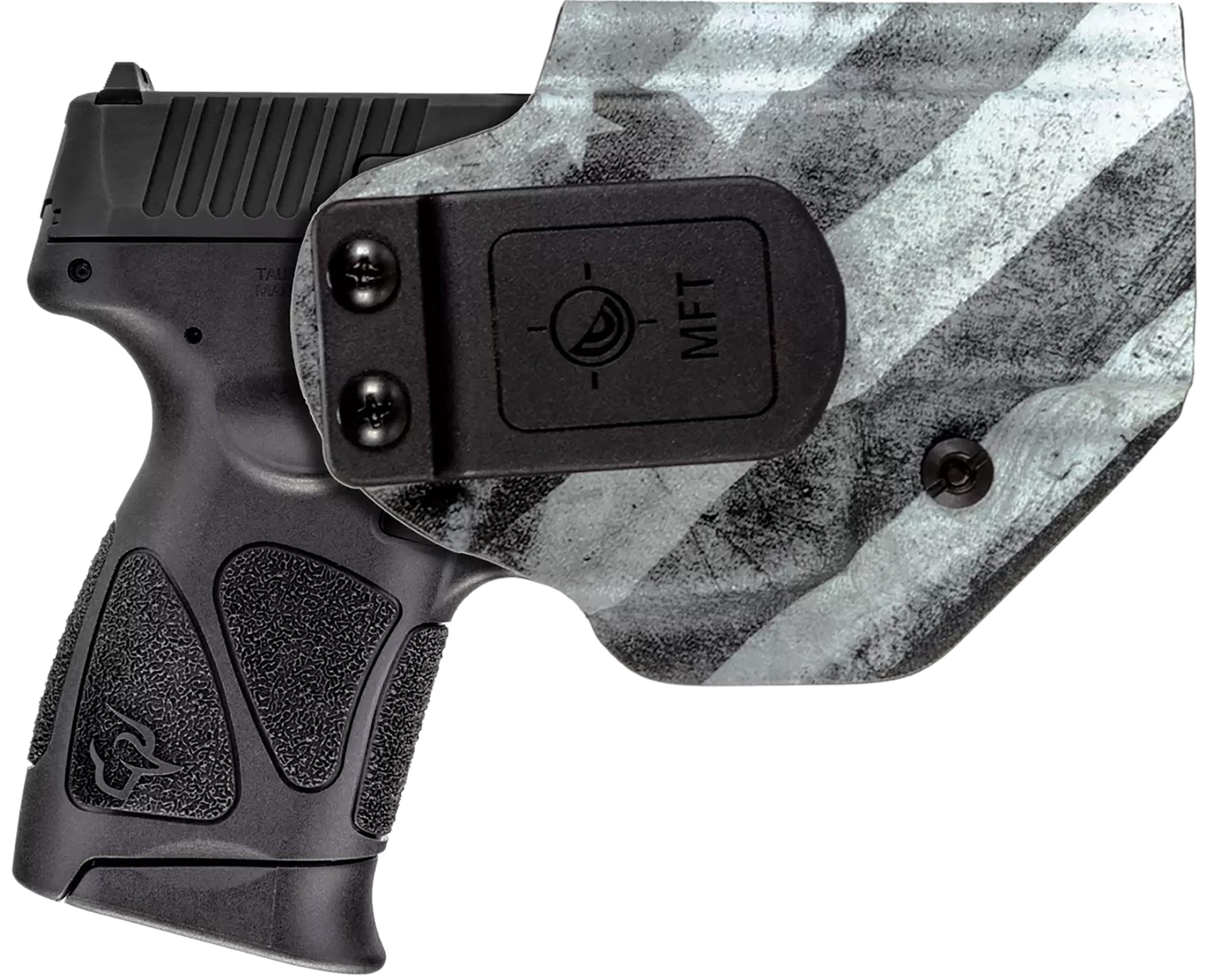 Taurus G3C 9mm 3.2 Inch 12 Round Pistol with BW MFT Flag Holster
