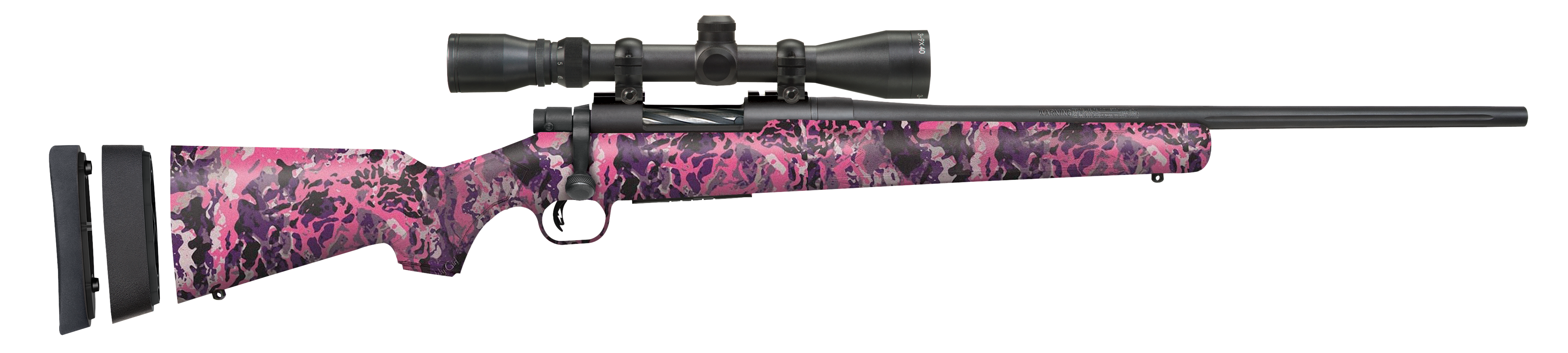 Mossberg Patriot Youth Super Bantam Rifle 243 Win 20 in 5 Rounds Muddy Girl Wild