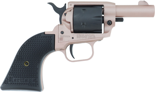 Heritage Manufacturing Barkeep 22 Lr 2.68 6 Shot Rose Gold Black Accents