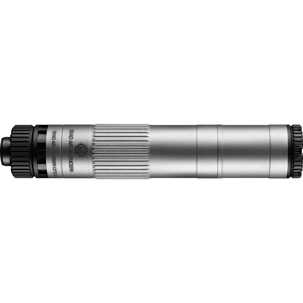 Dead Air Mojave 9 Suppressor 9mm w/ 1/2-28 Piston Silver