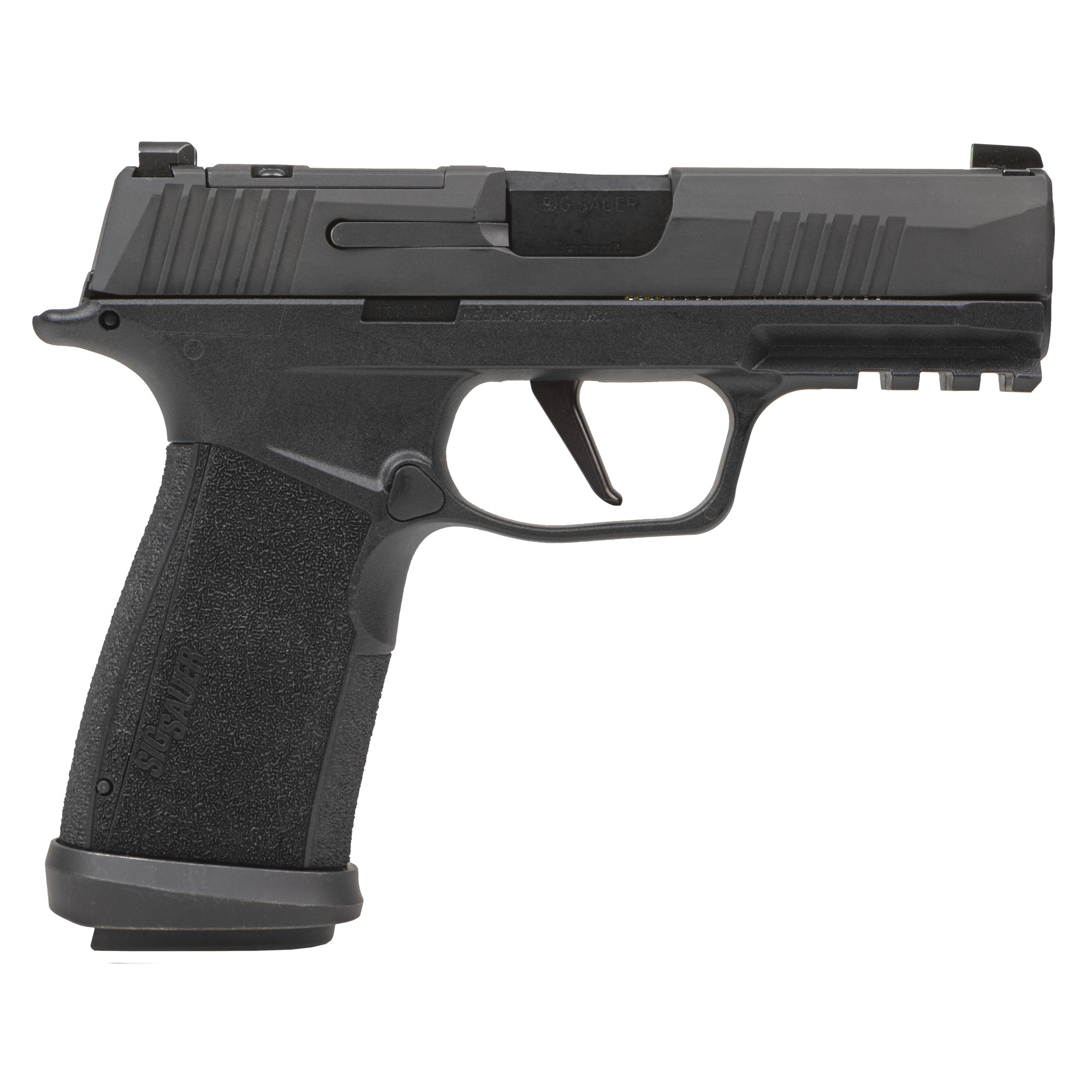 Sig Sauer, P365-Xmacro Tacops, 9mm Luger, 3.7 inch, 17+1, Nitron Slide