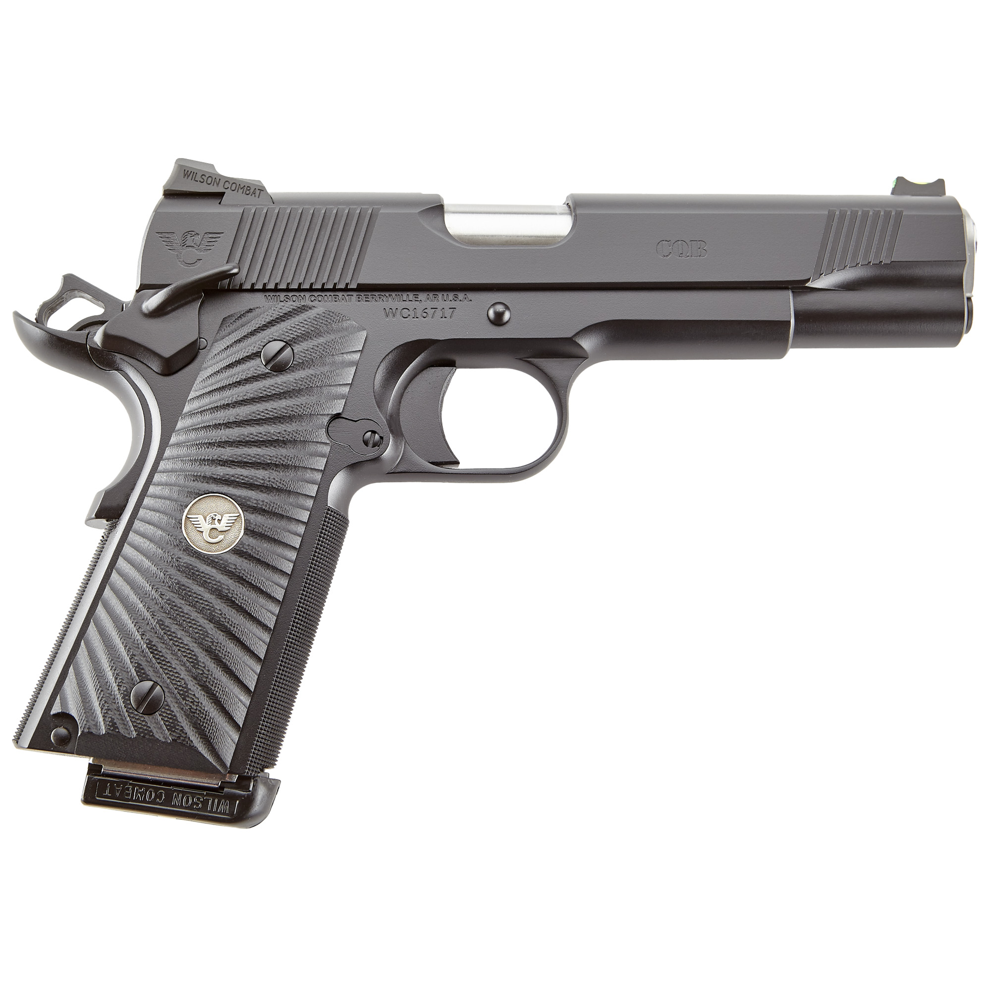 Wilson Combat CQBFS45A 1911 45 ACP 5 Inch 8 Rounds Armor Tuff Finish