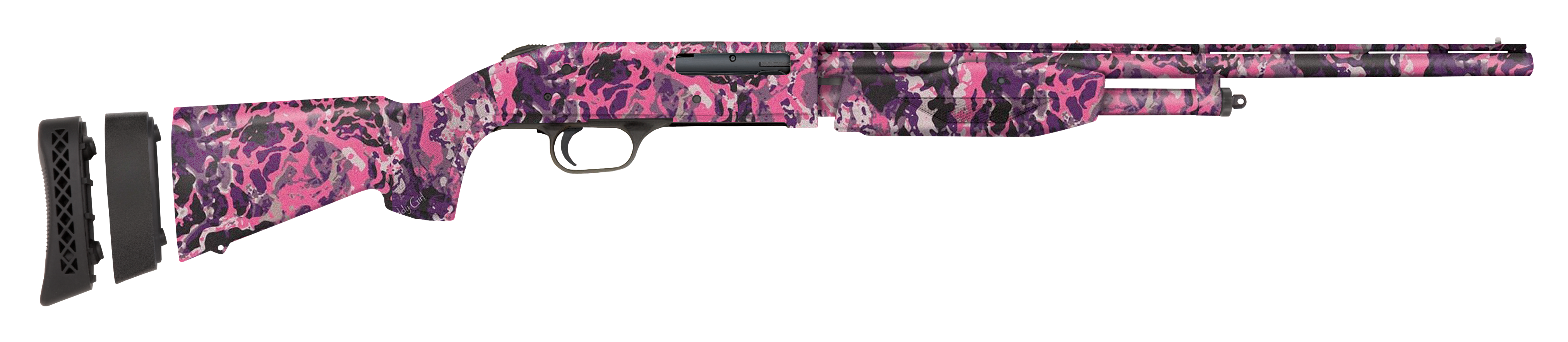 Mossberg 510 Youth Mini Super Bantam 410 Bore 18.5in Barrel Pink