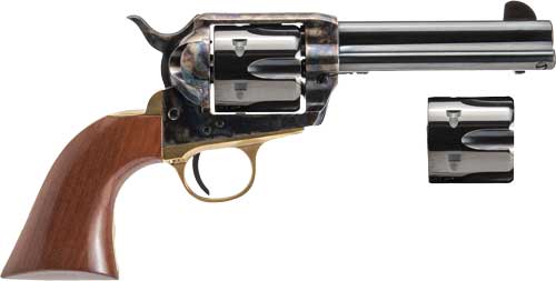 Cimarron Firearms Pistolero Revolver 45LC/45 ACP 4.75 in 6 Shot Case Hardened Walnut