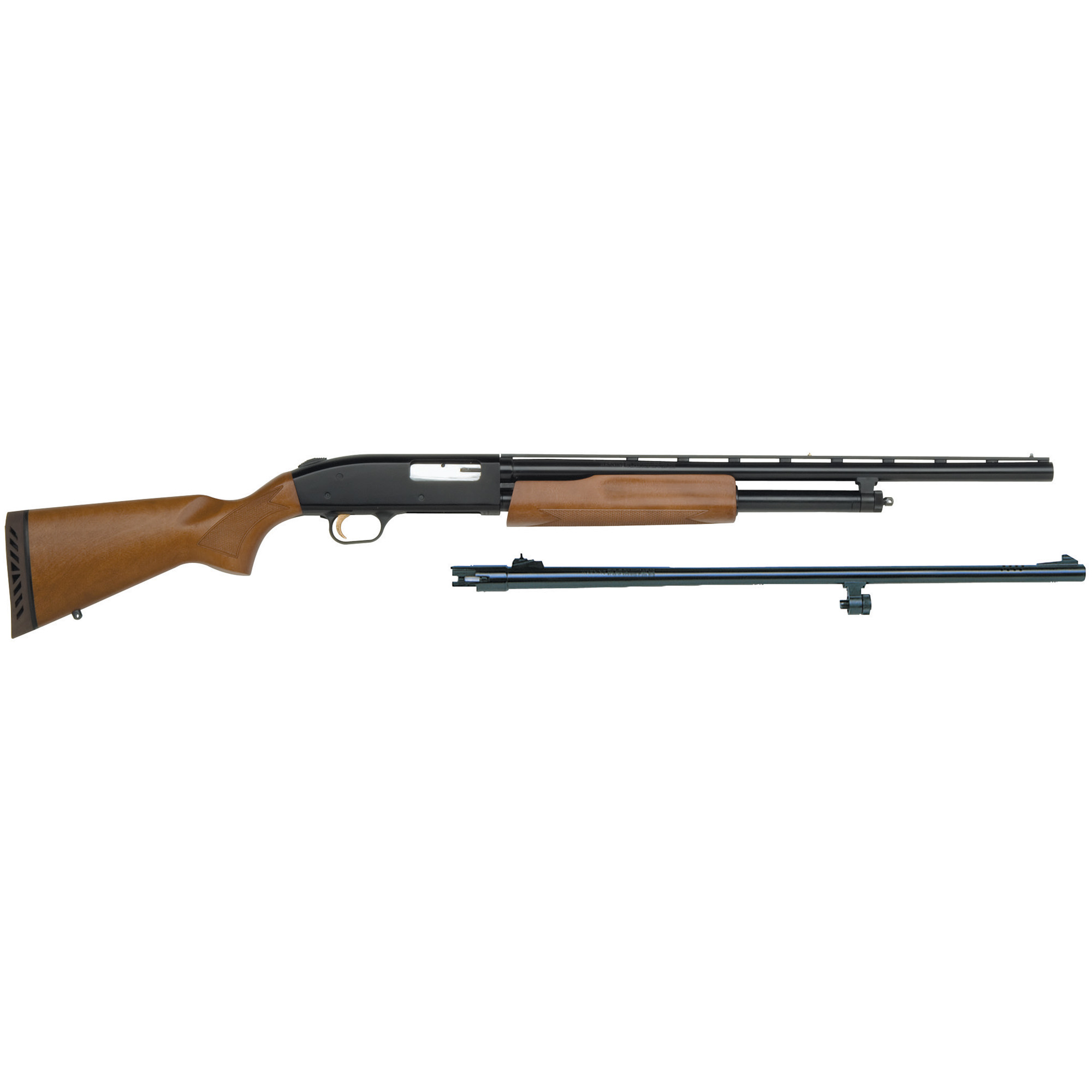 Mossberg 500 Youth Bantam 20 Gauge 22 inch 5+1 Wood Blued