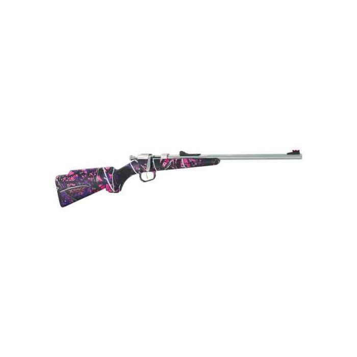 Henry Mini Bolt Youth 22 Long Rifle 16.25" Single Shot Muddy Girl Camo