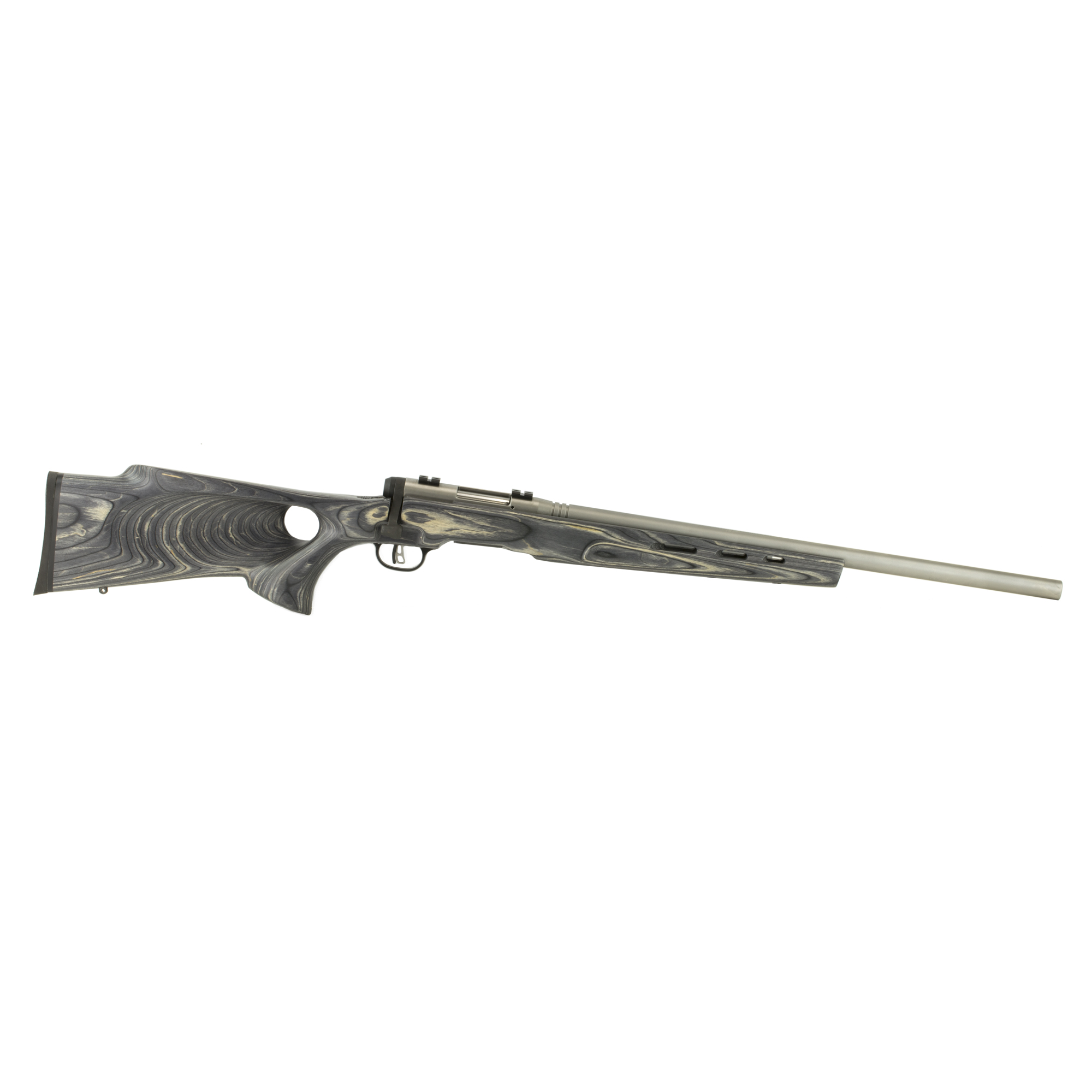 Savage BMag 17 Wsm 22 inch 8+1 Gray Laminate Thumbhole Stainless