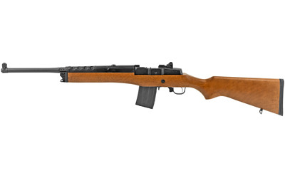 Ruger Mini-14 Ranch, 5.56x45mm Nato, 18.5" Barrel, 20+1, Blued, Hardwood Stock