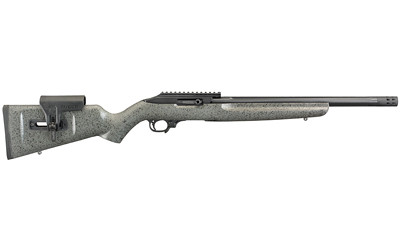 Ruger 10/22 Competition 22 Long Rifle 16.12 inch 10+1 Black Speckled Gray