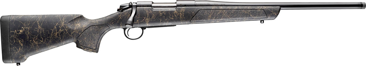 Bergara B-14 Stoke Compact Rifle 7mm-08 20 in. Black w/ Tan Webbing 4 Rd