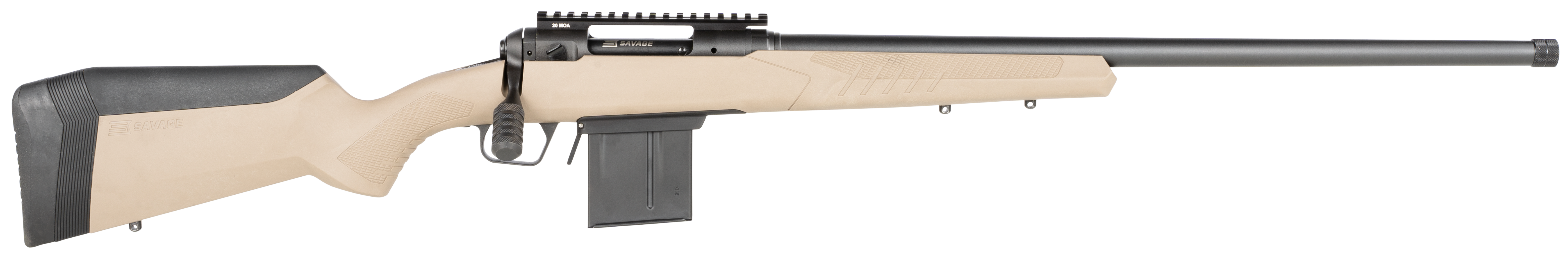 Savage Arms 110 Tactical Desert 6.5 PRC 24 Inch 7 Round FDE Synthetic