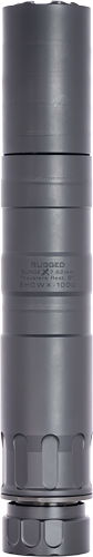 Rugged Suppressor SurgeX Suppressor 7.62mm Universal Threads 1.375x24 Black with M3 Brake