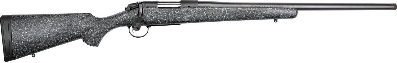 Bergara Rifles B14LM508C B-14 Ridge 300 PRC 2+1 24" Graphite Black Cerakote Barrel, Graphite Black Cerakote Steel Receiver, Gray Speckled Black Fixed American Style Stock, Right Hand