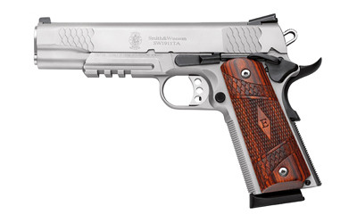 Smith and Wesson 1911 E Series 45 ACP 5 inch 8 Round Satin Stainless