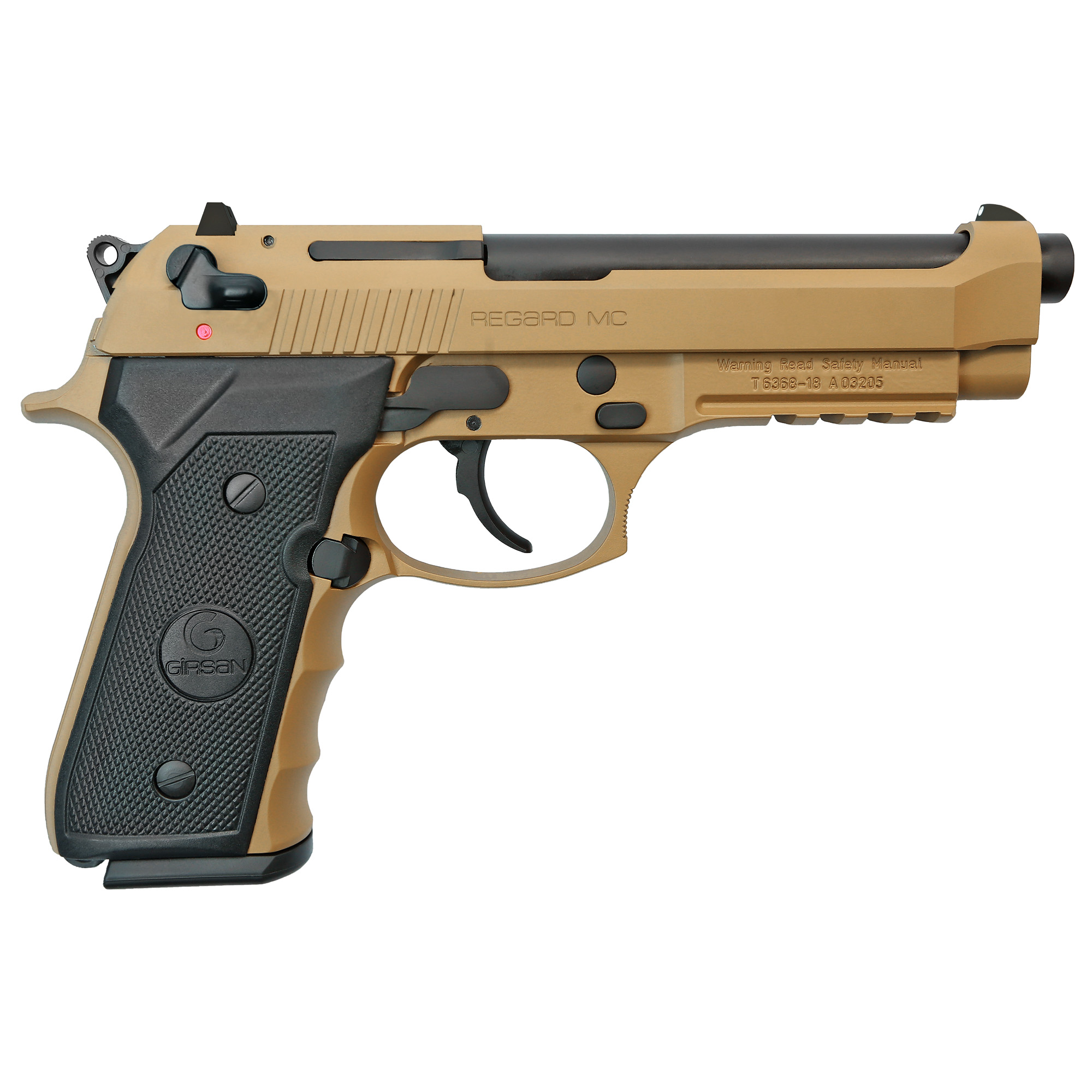 EAA Girsan Regard MC Pistol 9mm 4.9 in. FDE 18+1 Rd.