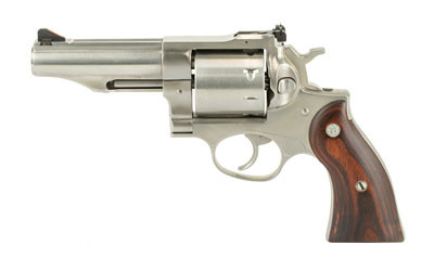 Ruger, Redhawk, .357 Magnum, 4.2 inch, 8-Round, Satin Stainless, Hardwood Grip