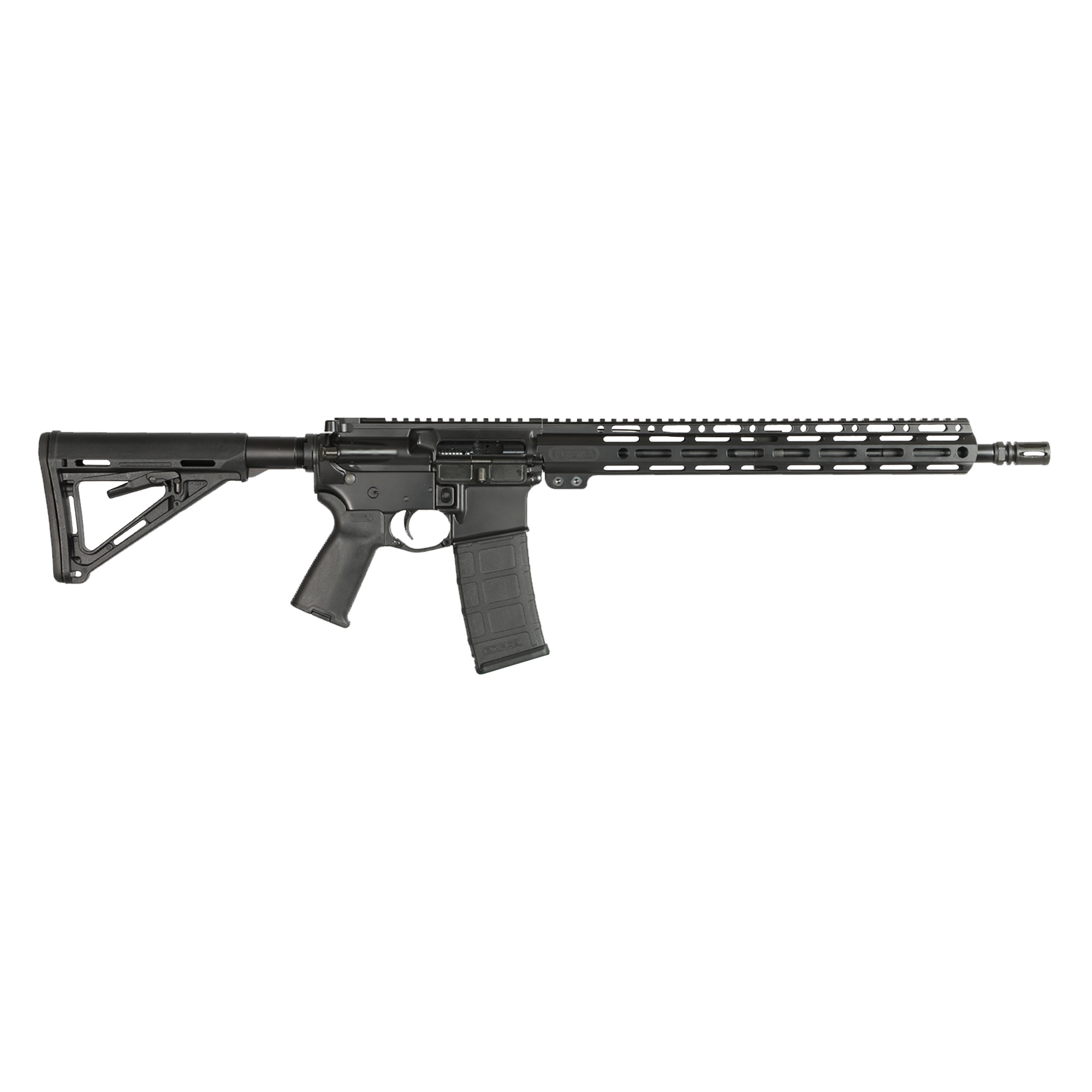 Bersa BAR15RMGP BAR15  5.56x45mm NATO 30+1 16" Barrel, Hard Coat Anodized Receiver, Magpul 6 Position CTR Stock, 15" M-LOK Handguard, Magpul Grip, Manual Safety, Optics Ready