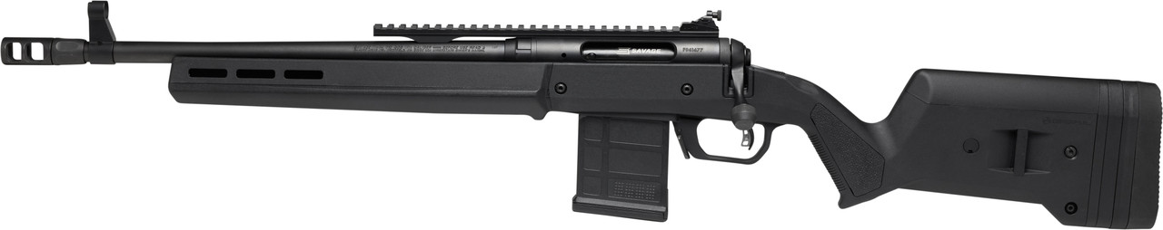 Savage Arms 110 Scout 300 AAC Blackout 16.5in 10 Round Matte Left Hand