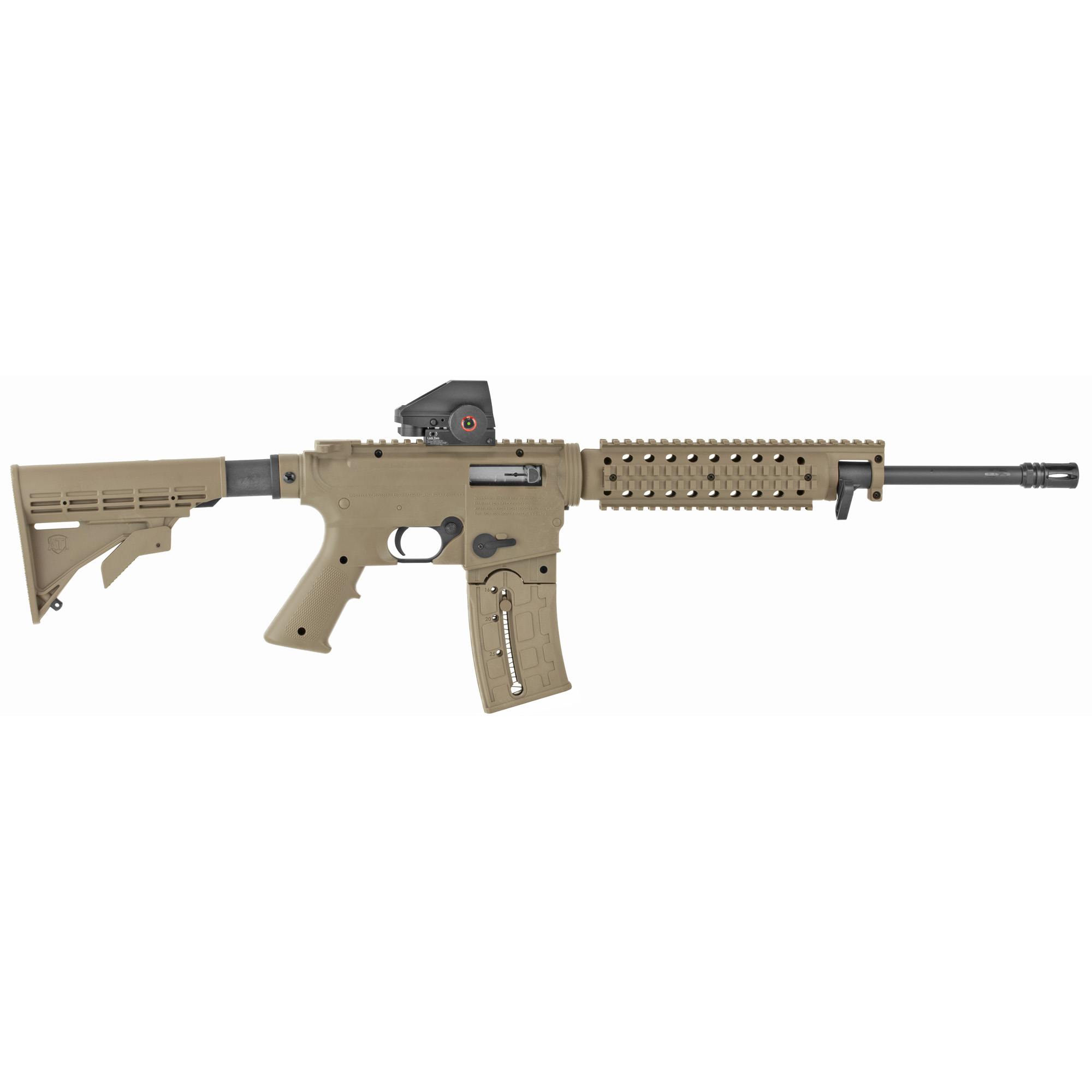 Mossberg 715T 22 Long Rifle 16.25 in 25+1 Flat Dark Earth Synthetic Right Hand