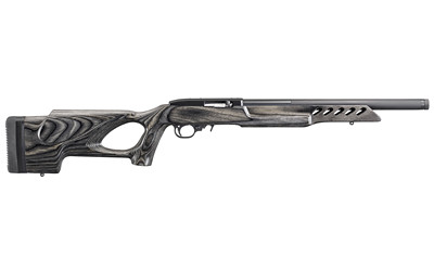 Ruger 10/22 Target 22 LR 16.13 inch 10+1 Satin Blued Black Laminate Thumbhole