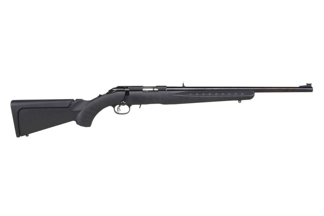 Ruger American Rimfire 22 WMR 18 9+1 Satin Blued Synthetic Right Hand
