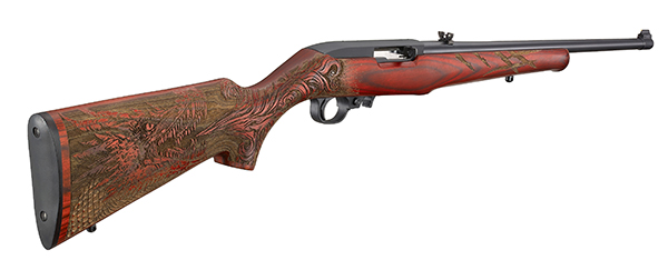 Ruger 10/22 Dragon 22 Long Rifle 18.5 Inch 10 Rounds Red Laminate