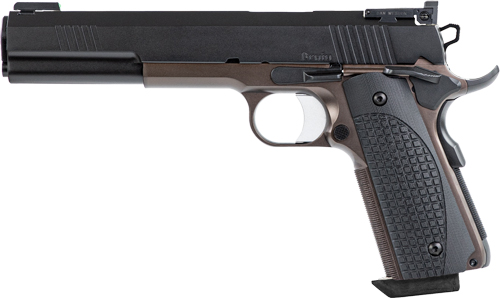CZ Dan Wesson Bruin 1911 10mm Auto 6.03 in 8+1 Bronze Stainless Frame Brown G10 Ambidextrous