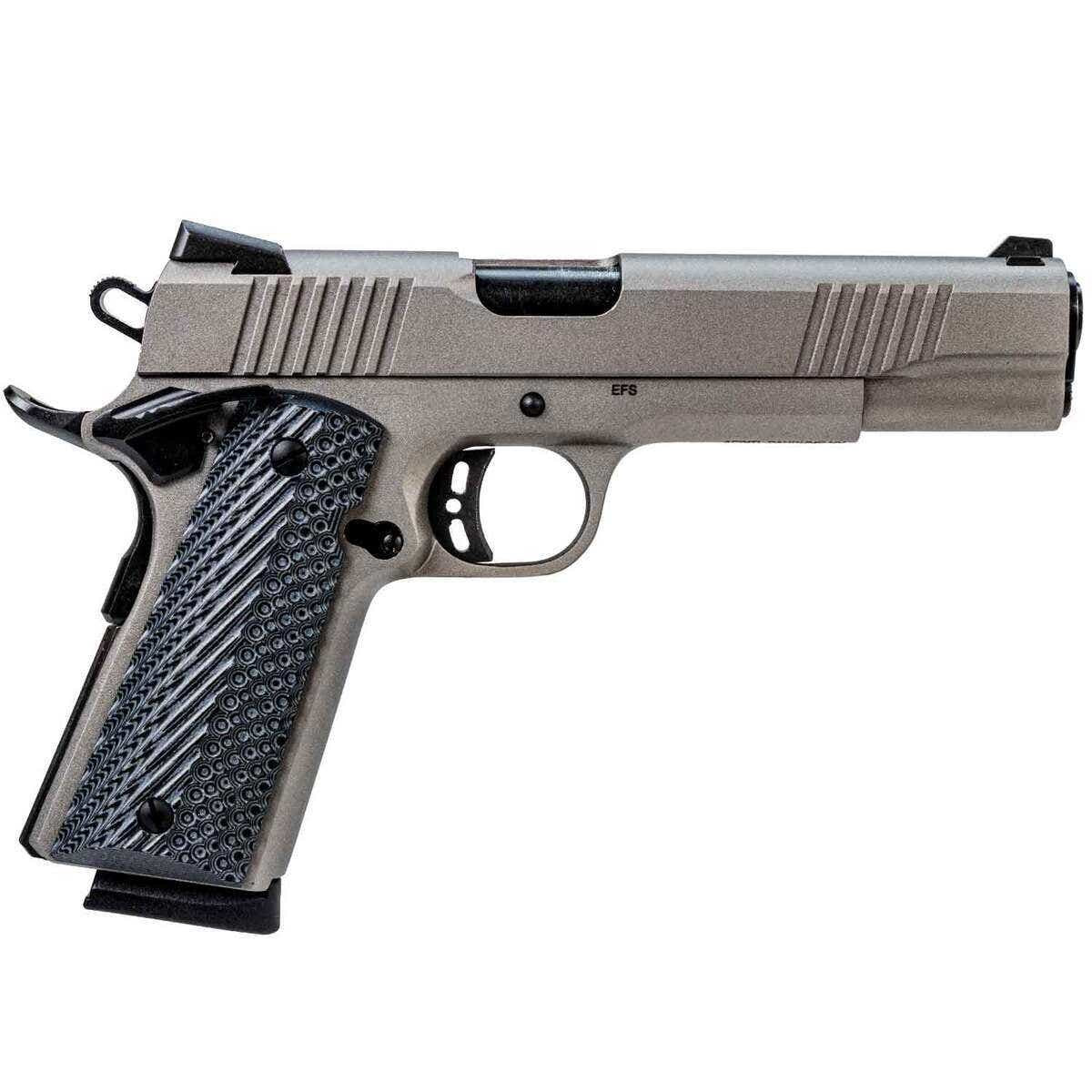 Armscor Rock Island Rock Ultra FS 1911 Pistol 45 ACP 5 in Gun Metal Grey Cerakote
